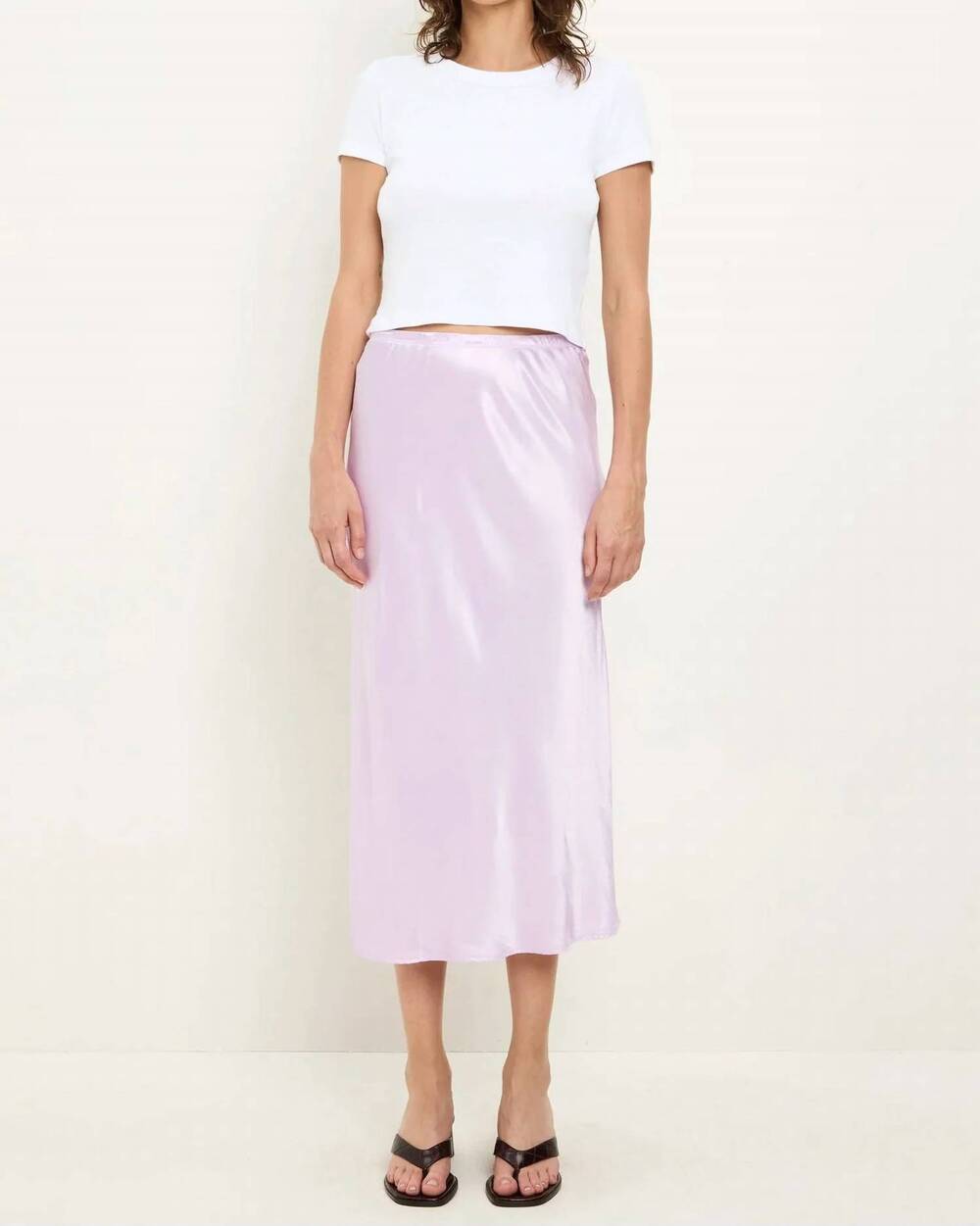 NEW MICHAEL STARS leila bias cut skirt in whimsy